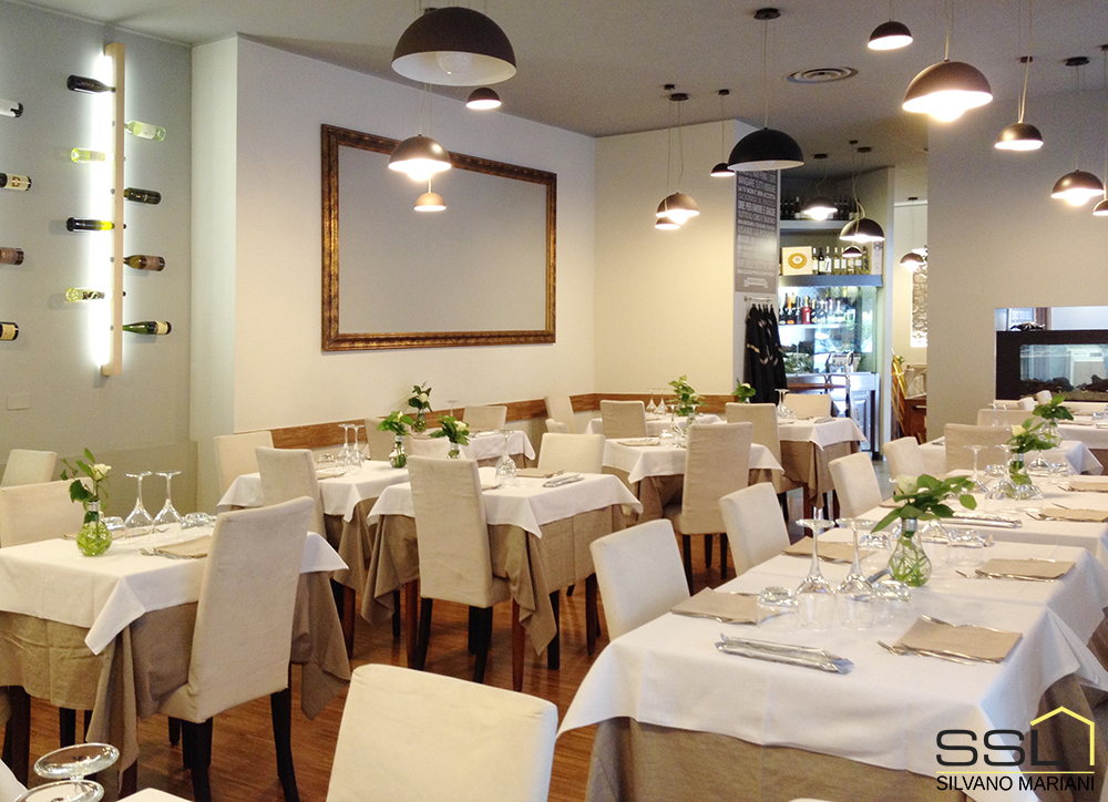 restyling sala ristorante Milano